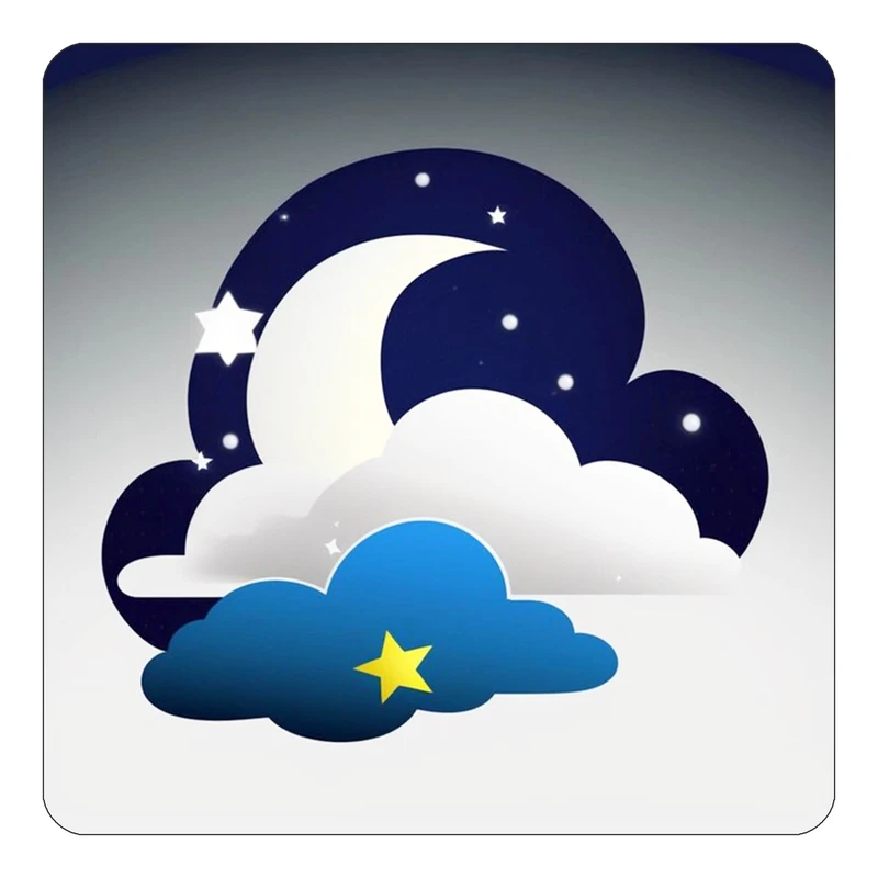 مگنت کاکتی طرح ماه و ستاره مدل mp54382