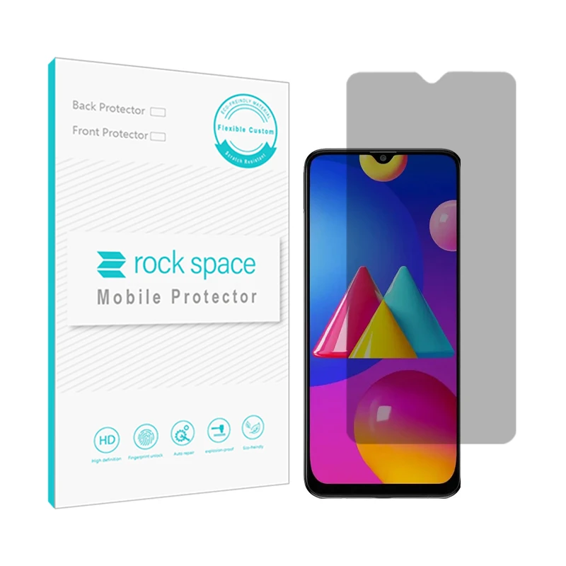 محافظ صفحه نمایش حریم شخصی راک اسپیس مدل HyPRV مناسب برای گوشی موبایل سامسونگ Galaxy M02S