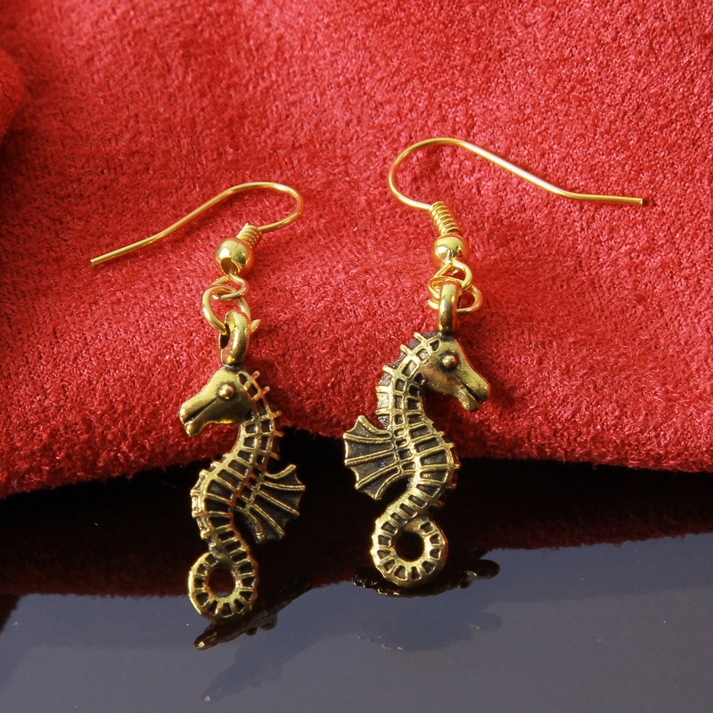 گوشواره دخترانه مدل فلزی فانتزی کد GZN_077