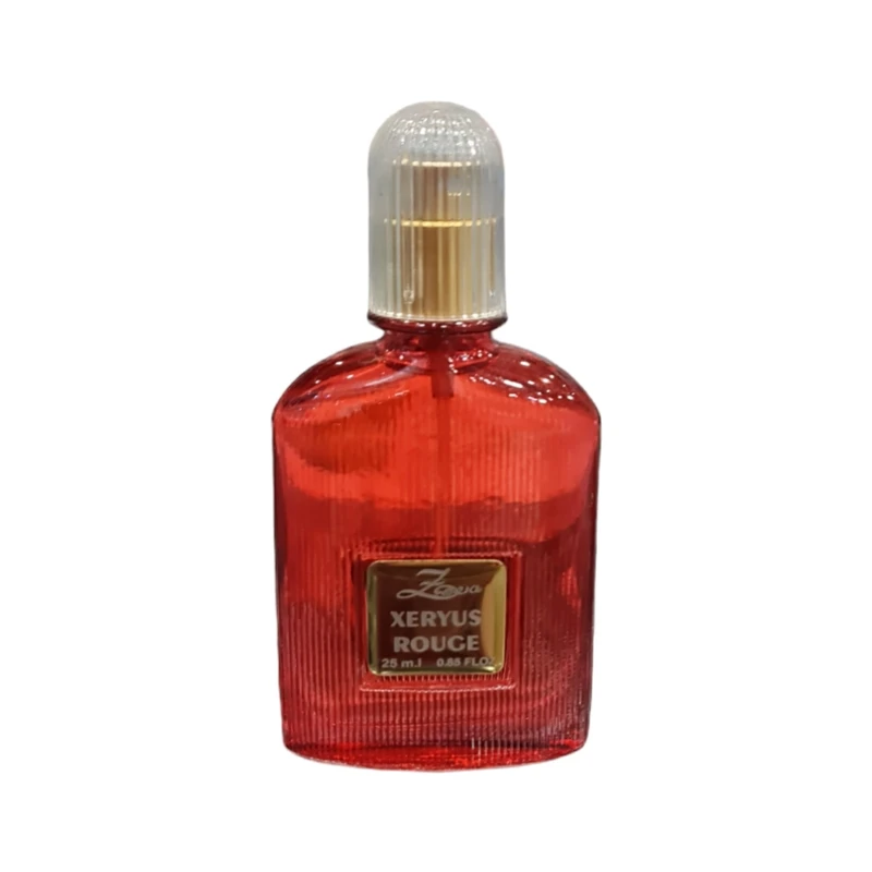 عطر جیبی مردانه زئوآ مدل زریوس روژ حجم 25 میلی لیتر
