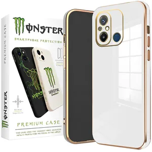 Plated monster cover suitable for Xiaomi Redmi 12C mobile phone