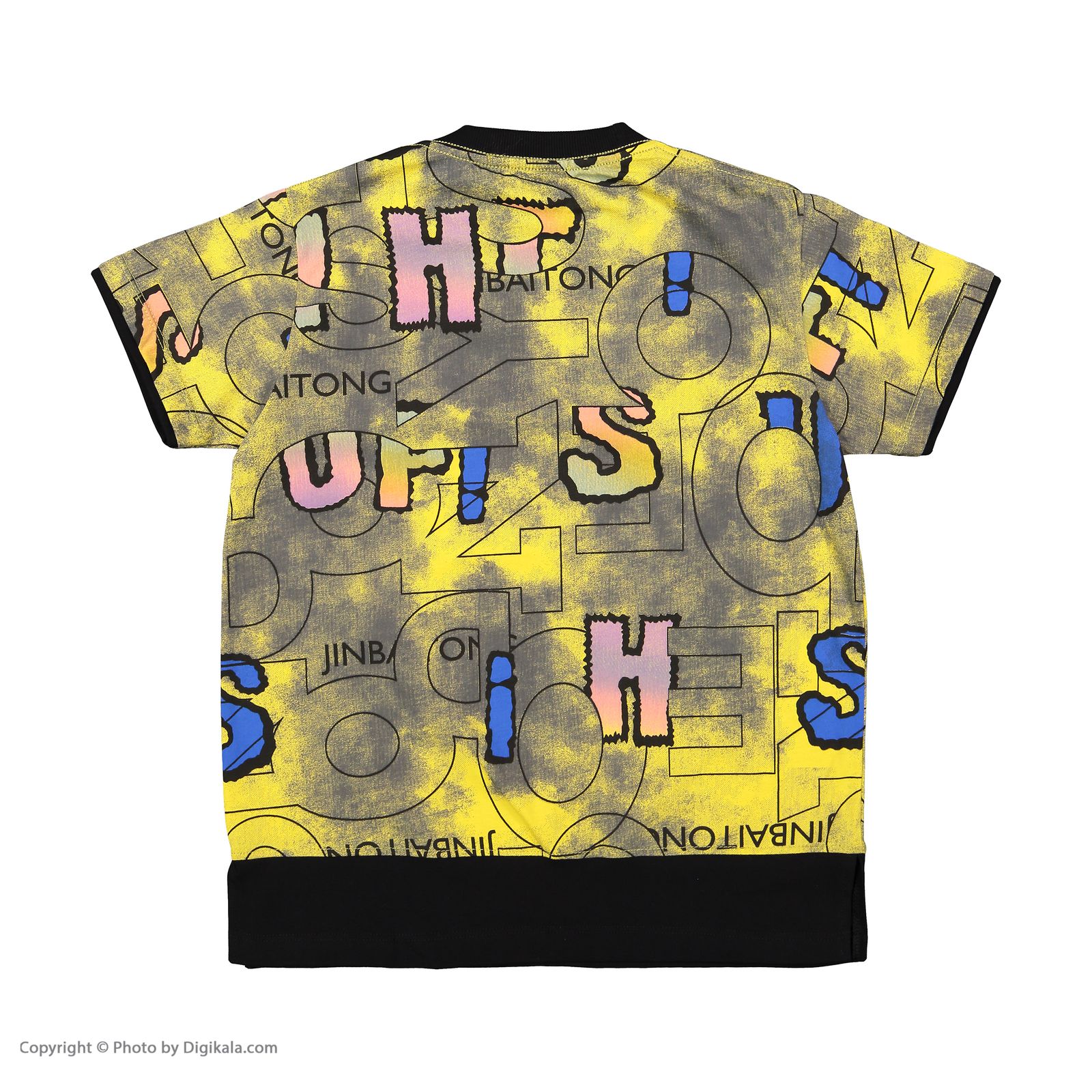 تی شرت آستین کوتاه پسرانه نونا مدل 2211816-23 - - 13