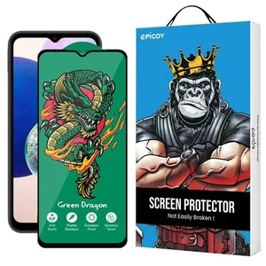 Epicoy Green Dragon ExplosionProof Glass Screen Protector For Samsung Galaxy A14 4G/5G/A13 4G/5G/A23 4G/5G