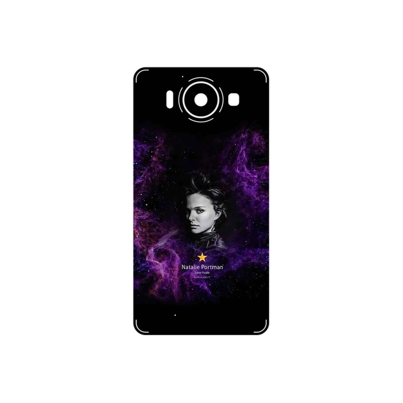 برچسب پوششی ماهوت مدل Natalie Portman مناسب برای گوشی موبایل مایکروسافت Lumia 950