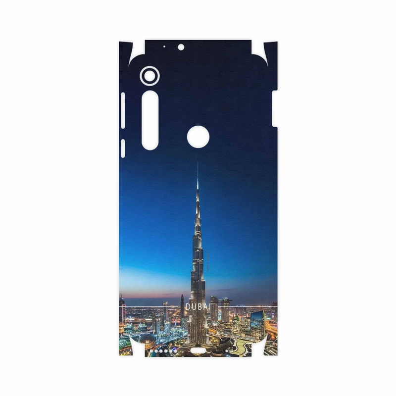 برچسب پوششی ماهوت مدل Dubai City-FullSkin مناسب برای گوشی موبایل موتورولا One Macro