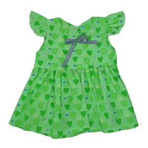 پیراهن دخترانه مدل قلب کد 4