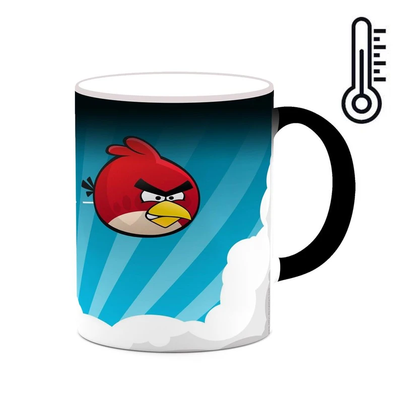 ماگ حرارتی کاکتی مدل بازی پرندگان خشمگین Angry Birds کد mgh27461
