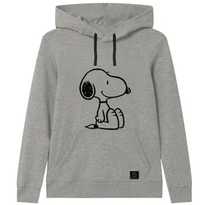  هودی پسرانه 27 مدل اسنوپی کد W11 رنگ طوسی