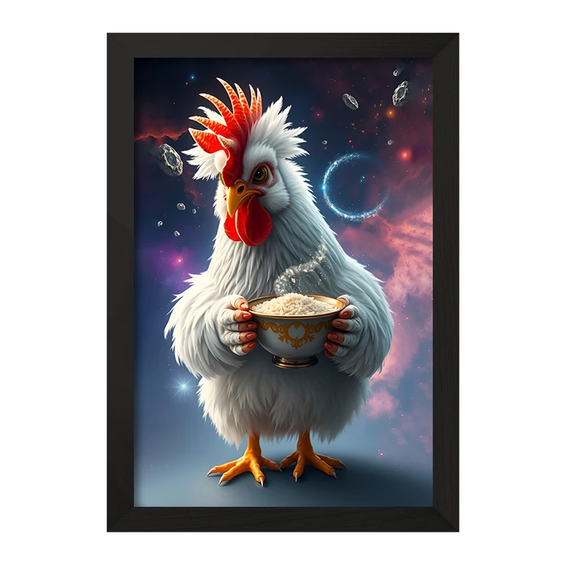 تابلو خندالو مدل خروس کد F11671