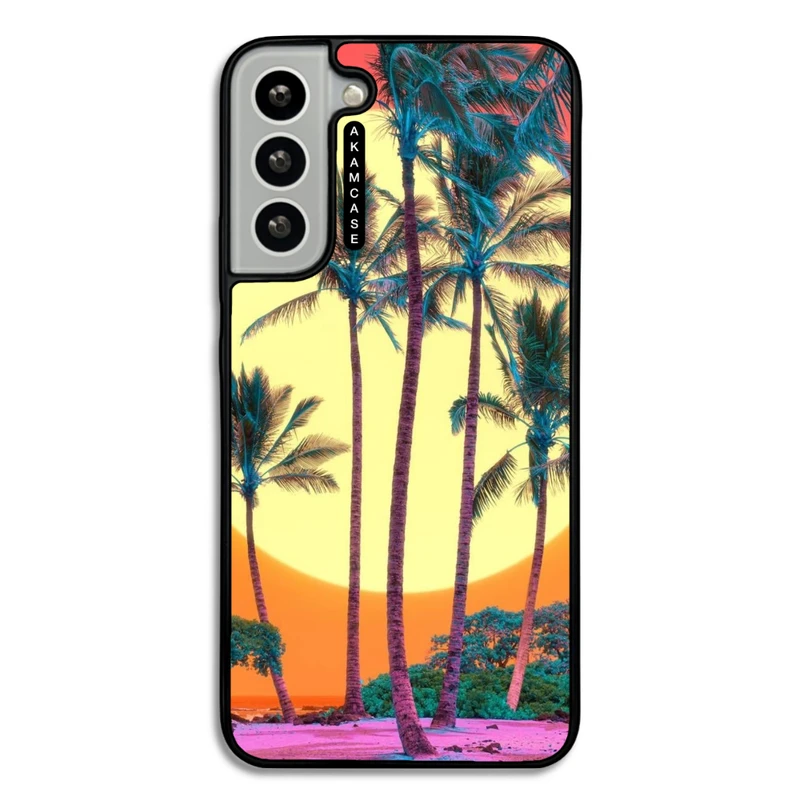 کاور آکام مدل AMC-WSGS22P-LEAVES-24 مناسب برای گوشی موبایل سامسونگ Galaxy S22 Plus