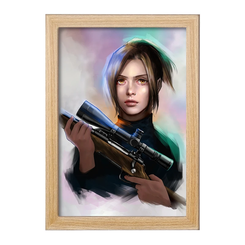 تابلو خندالو مدل ساشا انیمه اتک آن تایتان Attack on Titan  کد 18596