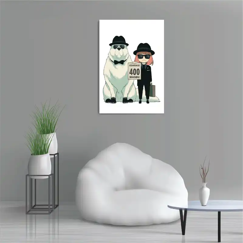 پوستر طرح انیمه خانواده جاسوس آنیا فورجر مدل M0294