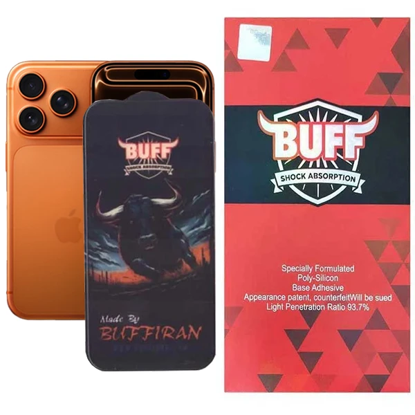محافظ صفحه نمایش بوف مدل BullRun Crystal Pro مناسب برای گوشی موبایل اپل iPhone 17 Pro / 17 / 16 Pro 