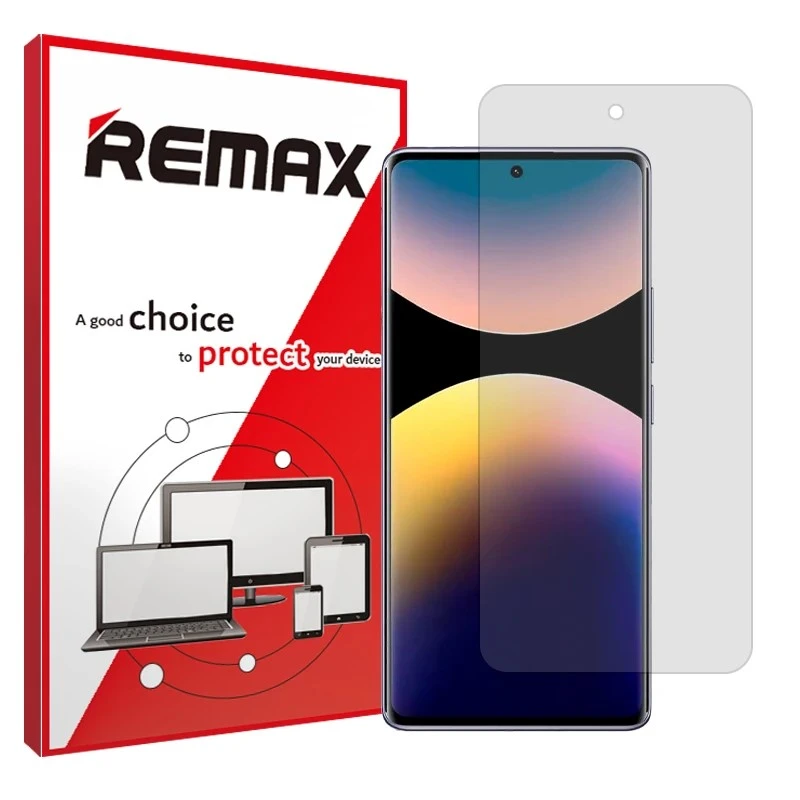 محافظ صفحه نمایش مات ریمکس مدل هیدروژلی مناسب برای گوشی موبایل شیائومی Poco M8