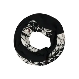 شال گردن بافتنی زنانه بادی اسپینر مدل 4933 کد 1 رنگ مشکی