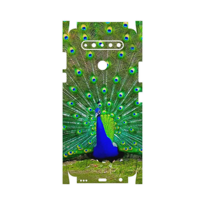 برچسب پوششی ماهوت مدل Peacock-FullSkin مناسب برای گوشی موبایل ال جی K51s