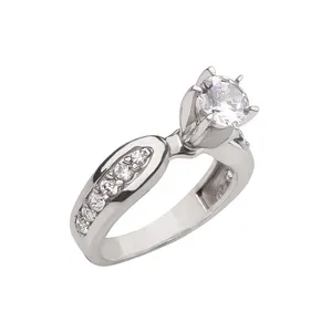 انگشتر نقره زنانه مدل 21207