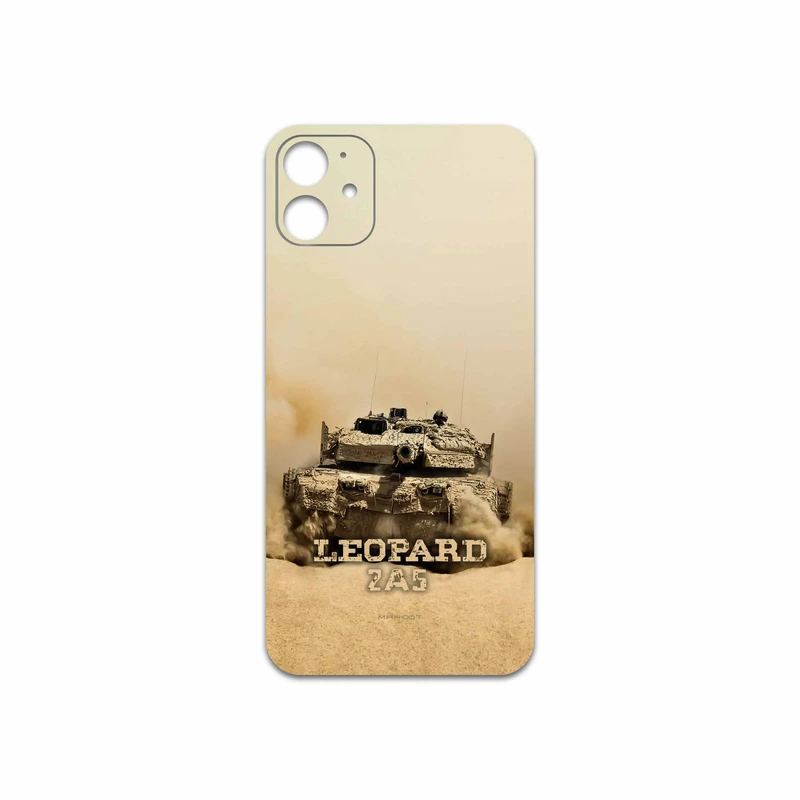برچسب پوششی ماهوت مدل Leopard 2A5 tank مناسب برای گوشی موبایل اپل iPhone 11