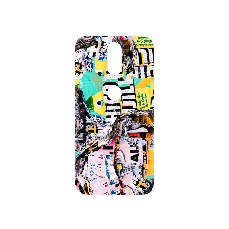 برچسب پوششی ماهوت مدل Collage of Teared Paper مناسب برای گوشی موبایل موتورولا Moto G4