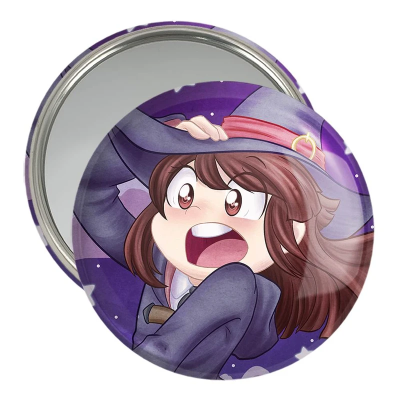آینه جیبی خندالو مدل اکو انیمه Little Witch Academia  کد 22953