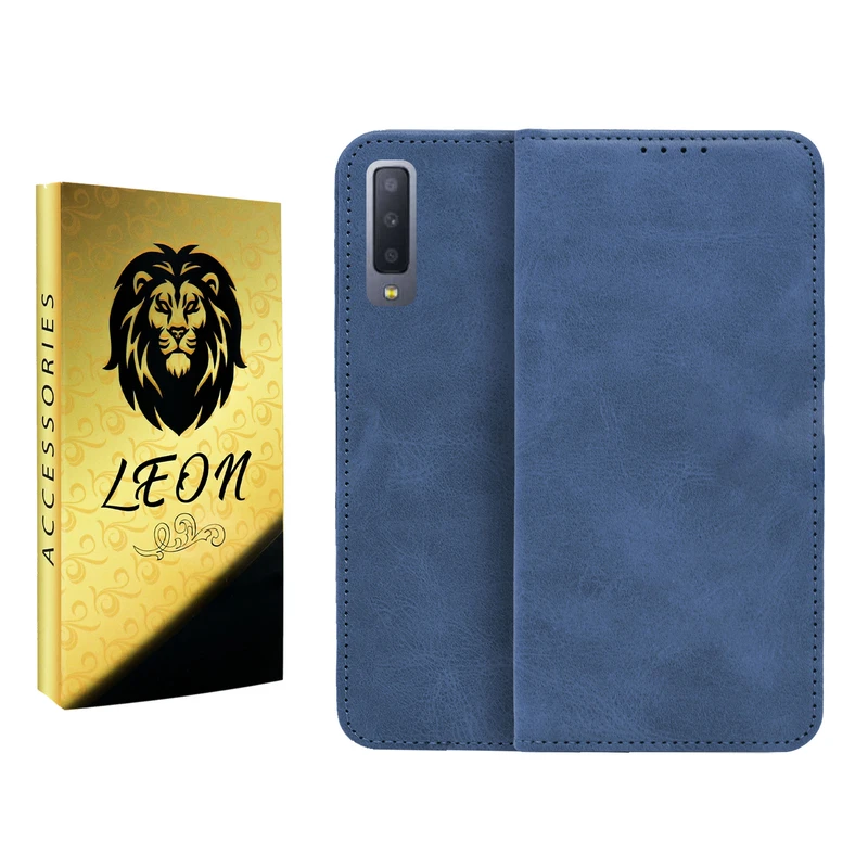 کیف کلاسوری لئون مدل Spark Oro مناسب برای گوشی موبایل سامسونگ Galaxy A750 / A7 2018