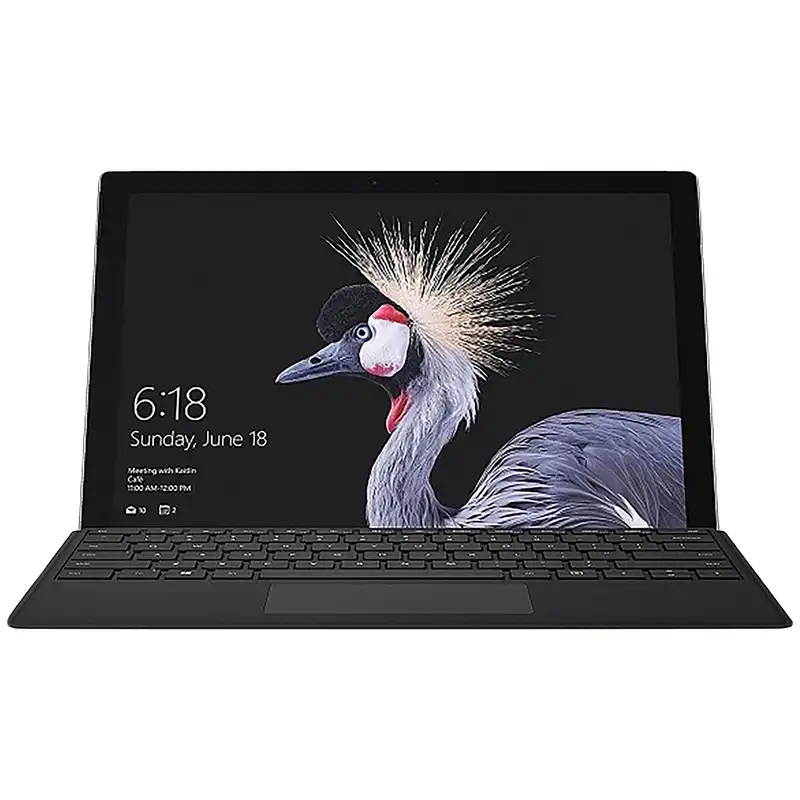 تبلت مایکروسافت مدل Surface Pro 2017 LTE به همراه کیبورد Black Type Cover