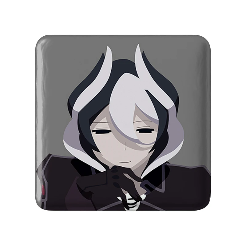 مگنت خندالو طرح اوزن انیمه ساخته شده پرتگاه Made in Abyss  مدل مربعی کد 22081