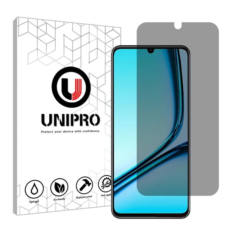 محافظ صفحه نمایش حریم شخصی یونی پرو مدل 5 Star مناسب برای گوشی موبایل ریلمی NOTE 50 