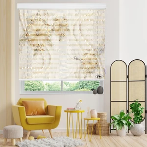 پرده زبرا زیو مدل 3D-1205 سایز 150x150 سانتی متر