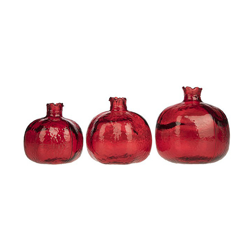 انار دکوری نار بیلو مدل Pomegranate بسته 3 عددی