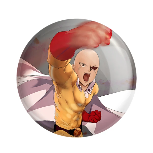 مگنت خندالو طرح سایتاما انیمه مرد تک مشتی کد 11373