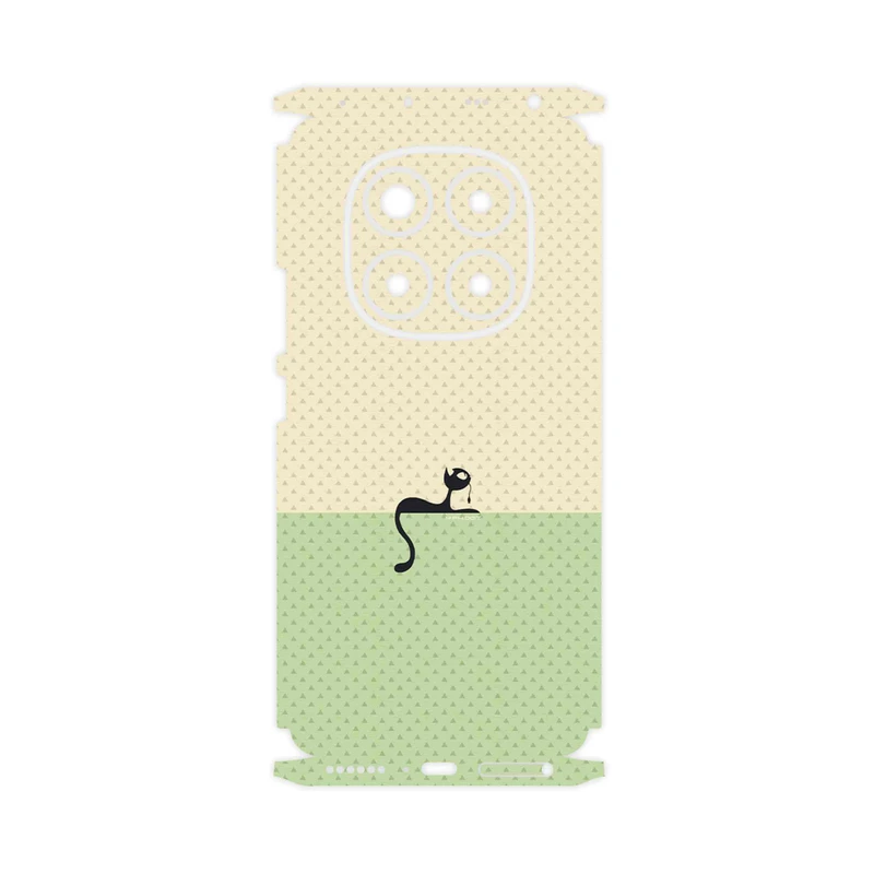 برچسب پوششی ماهوت مدل Minimal Internet Cat Icon-FullSkin مناسب برای گوشی موبایل شیائومی Redmi Note 14 Pro 4G