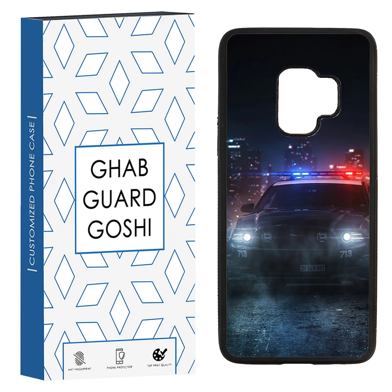 کاور قاب گارد گوشی طرح پلیسی کد TPU-139 مناسب برای گوشی موبایل سامسونگ Galaxy S9