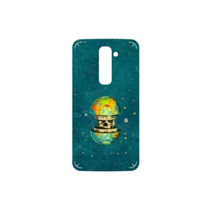 MAHOOT Collage of Earth Face Cover Sticker for LG G2