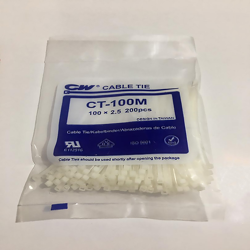 بست کمربندی سی دبلیو مدل 10سانتی متر بسته 200 عددی