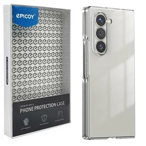 Epicoy Transparent Fold Case For Samsung Galaxy Z Fold 6