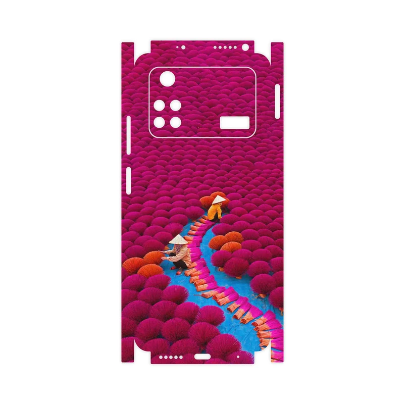 برچسب پوششی ماهوت مدل Vietnam Incense Wood Farms-FullSkin مناسب برای گوشی موبایل شیائومی Poco M4 Pro 4G