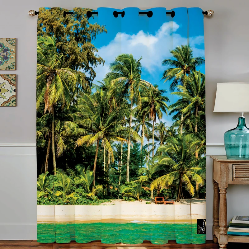 پرده رنس مدل C4-50160 سایز 190x140 سانتی متر