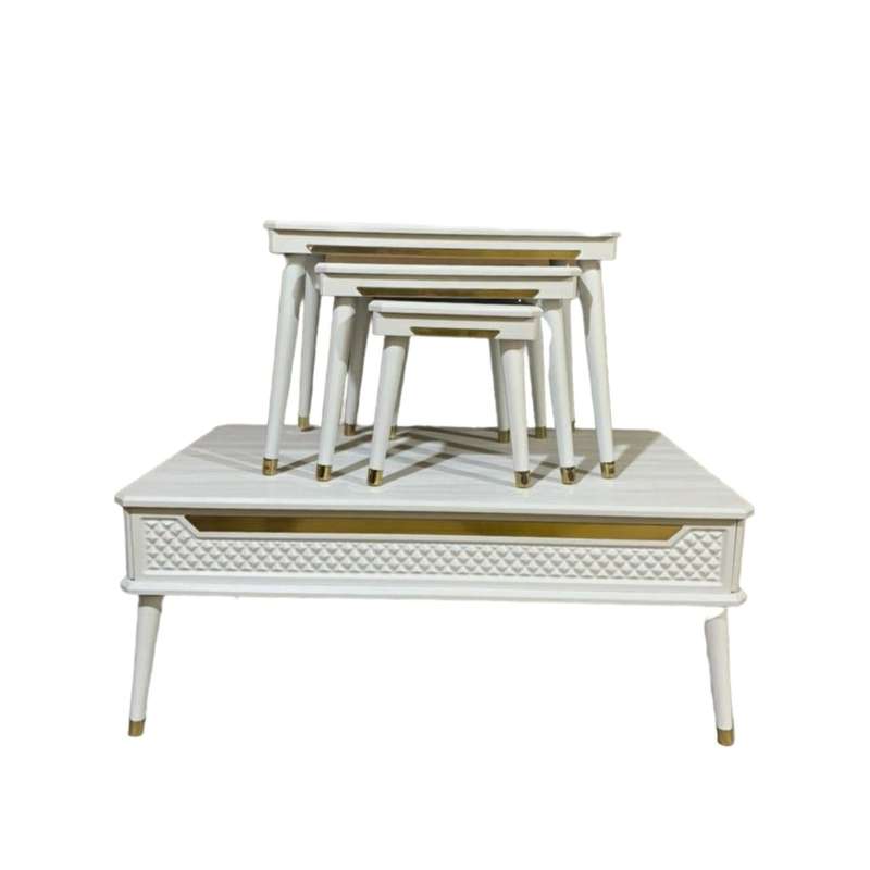 میز پذیرایی مدل‌ G1090 مجموعه‌ 4 عددی