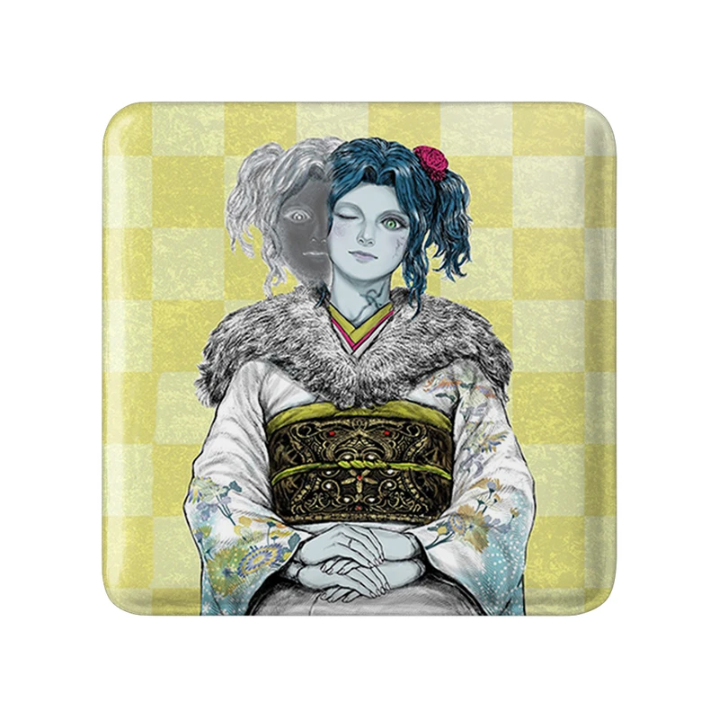 پیکسل خندالو طرح بازی الدن رینگ (Elden Ring) مدل مربعی کد 31283