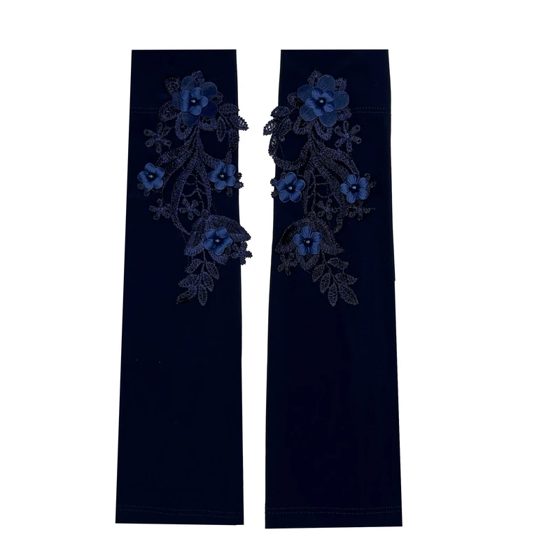 ساق دست زنانه مدل گل برجسته 3D کد s-122