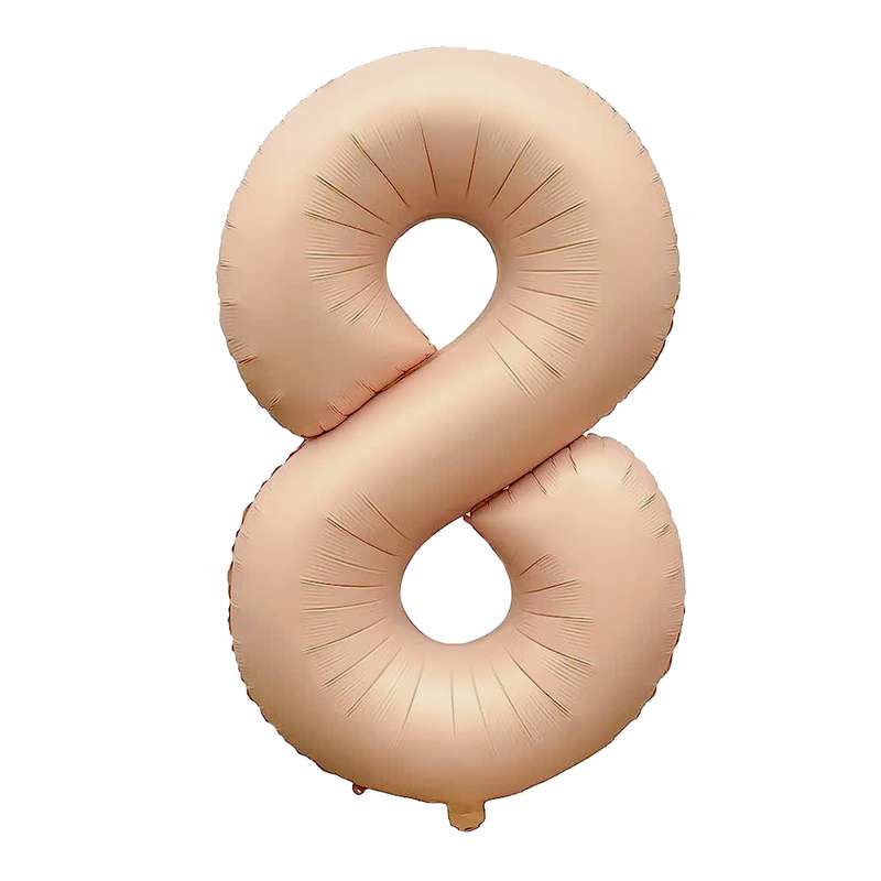 بادکنک فویلی هوس اف بیرتا مدل عدد 8