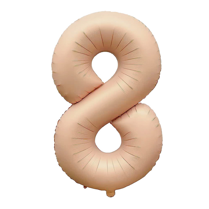 بادکنک فویلی هوس اف بیرتا مدل عدد 8