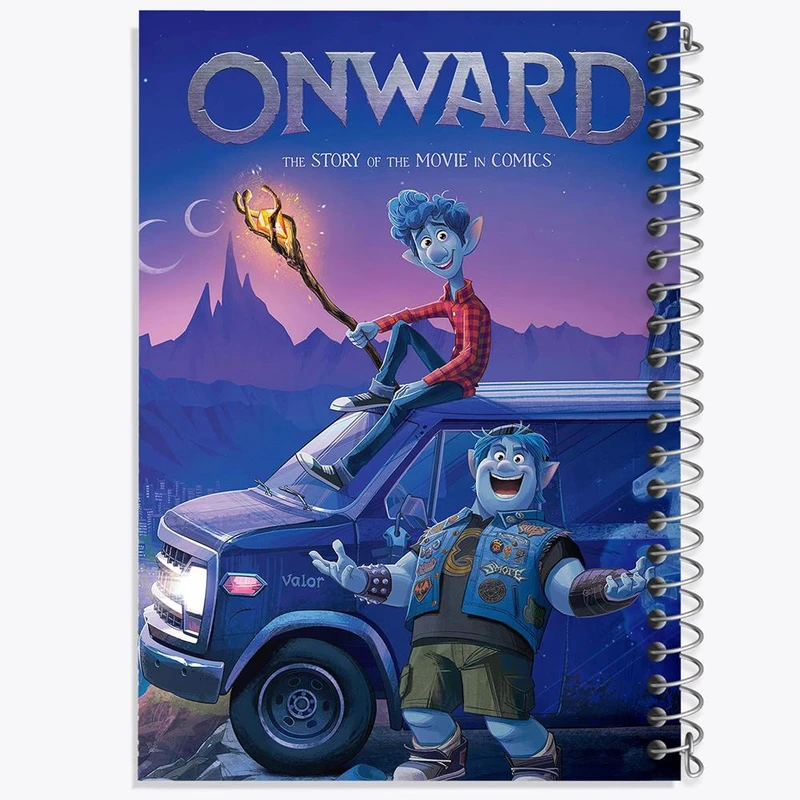 دفتر مشق 100 برگ خندالو طرح به پیش Onward کد 4839