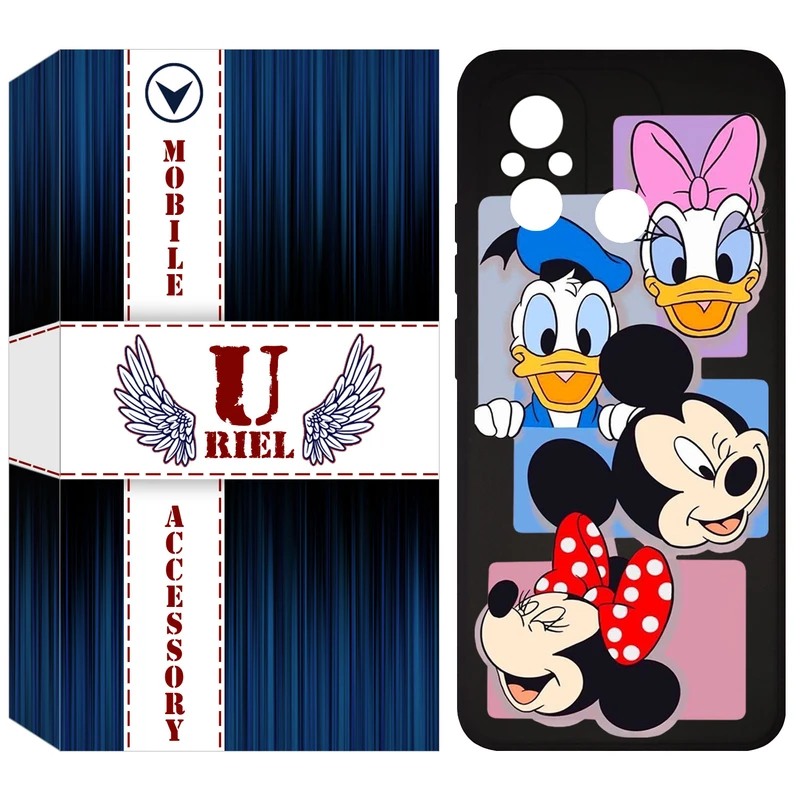 کاور یوریل مدل KSH کد 5 طرح عروسکی مناسب برای گوشی موبایل شیائومی Redmi 12C