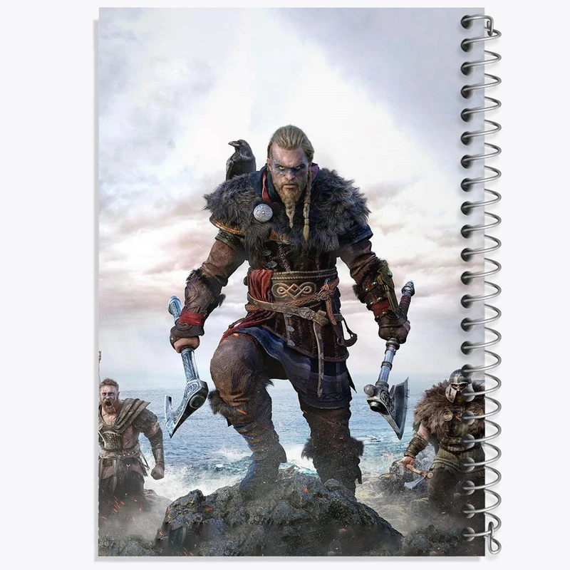 دفتر نقاشی 50 برگ خندالو مدل بازی اساسینز کرید Assassins Creed کد 27903