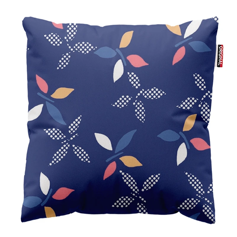  کوسن پاد آفرین طرح گل کد 1812 سایز 30*30 سانتی متر