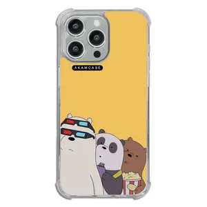 AKAM AMCWTA15PROMAX-BARE BEAR9 Cover For Apple iPhone 15 Pro Max