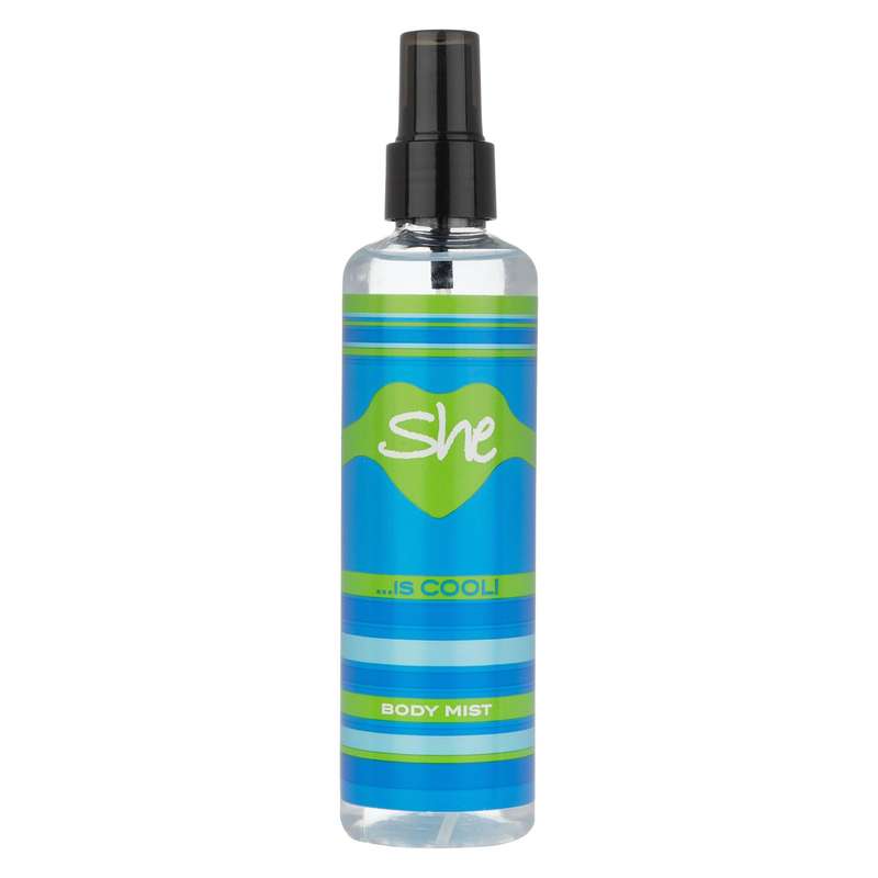 بادی میست زنانه شی مدل Is Cool حجم 220 میلی لیتر