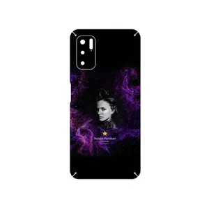 MAHOOT Natalie Portman Cover Sticker for Xiaomi Redmi Note 10 5G